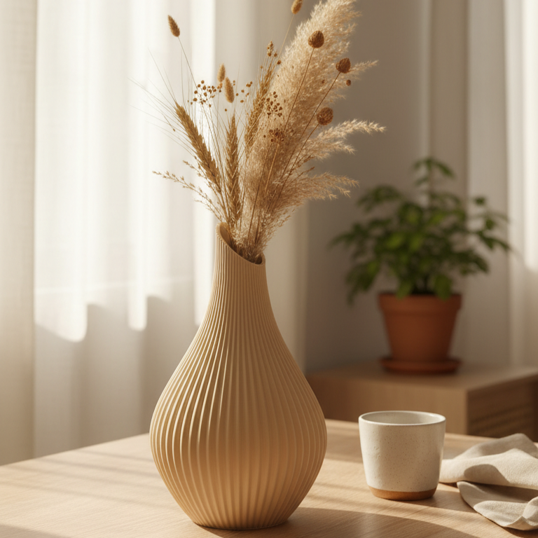 Japandi Flow Vase