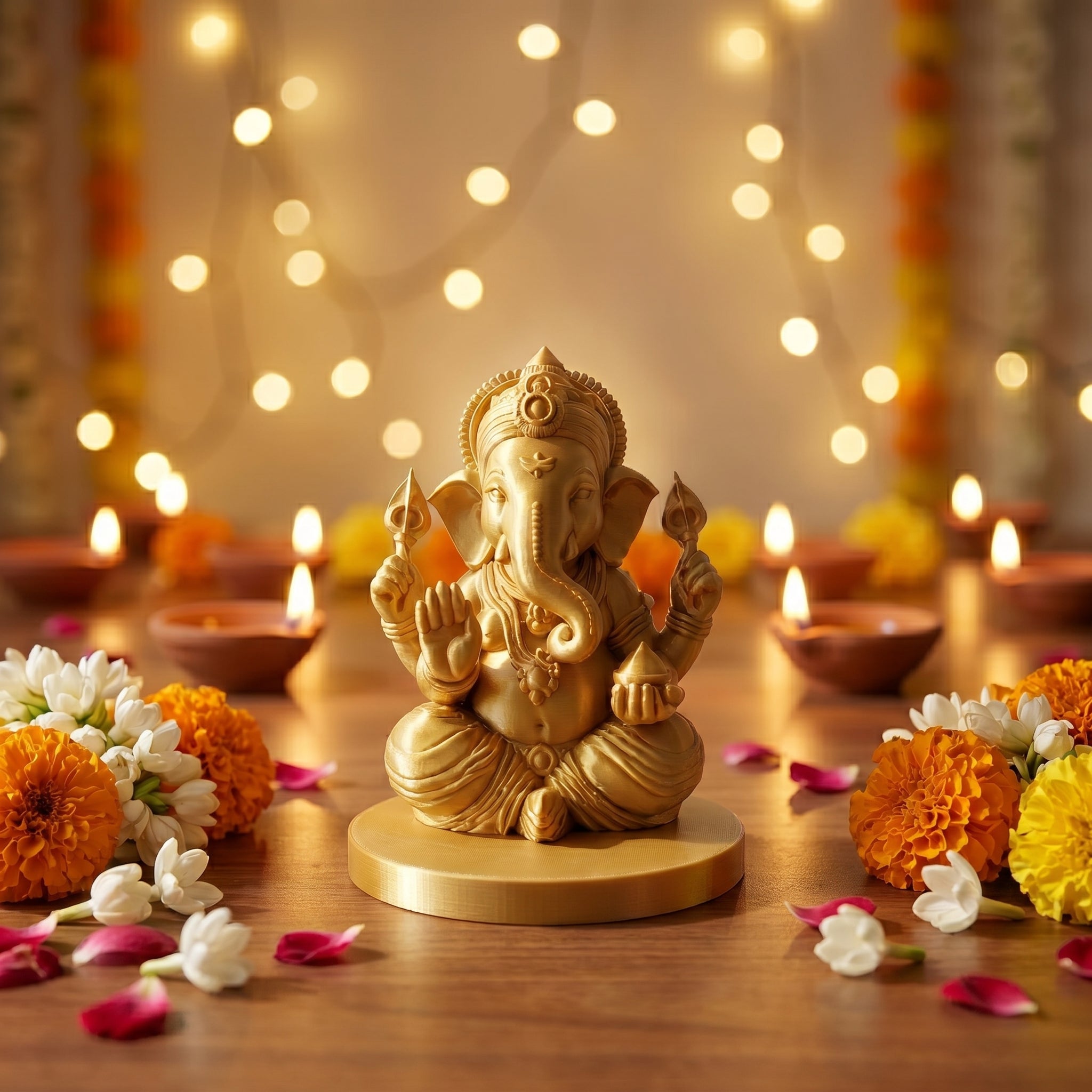 Golden Ganesha
