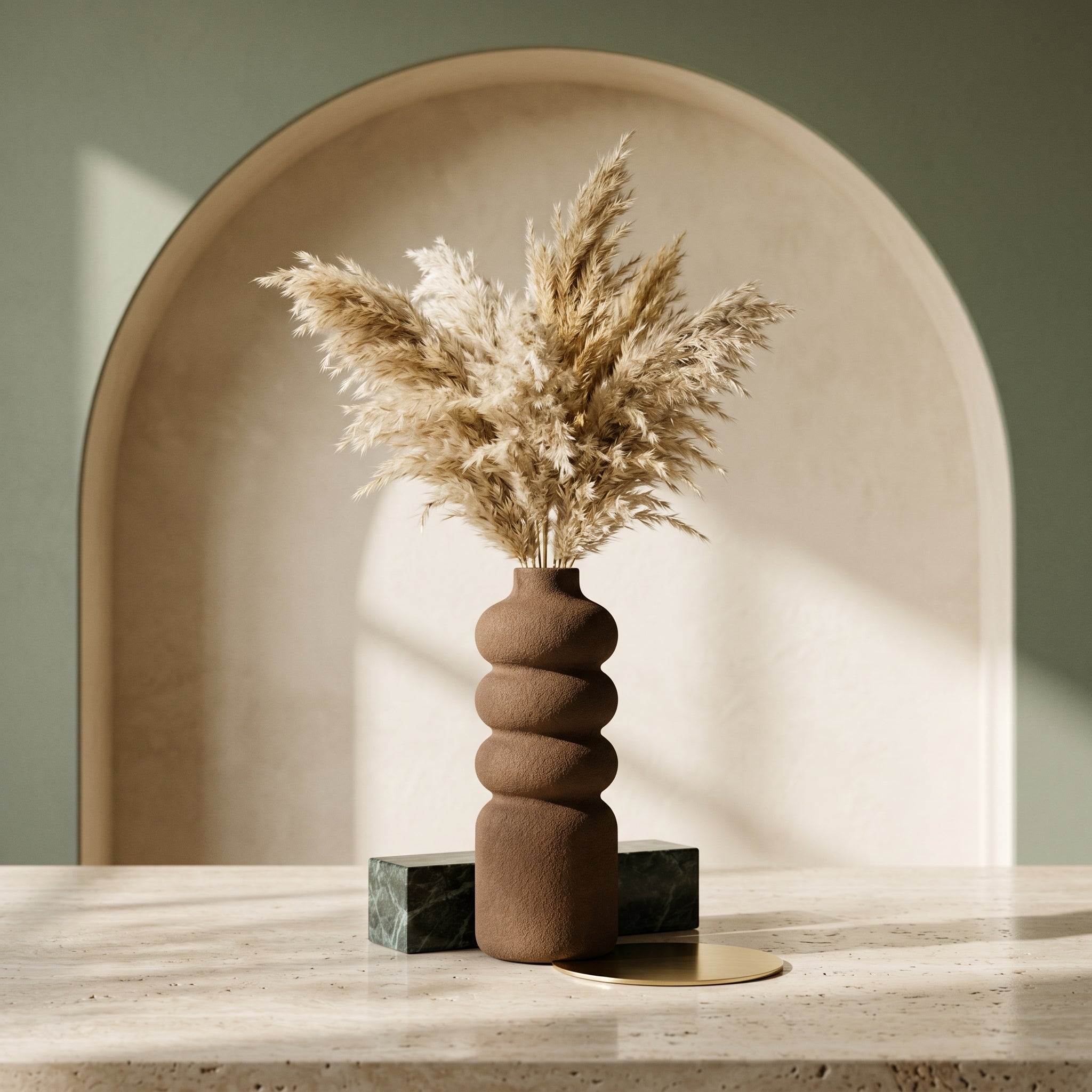 Japandi Textured Vase